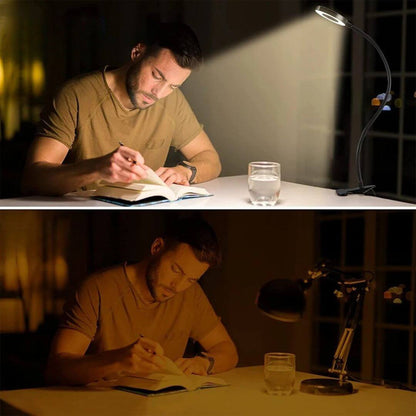 Lampe de Bureau LED à Clip – ClipLight360™