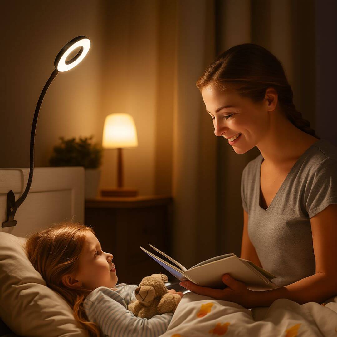 Lampe de Bureau LED à Clip – ClipLight360™