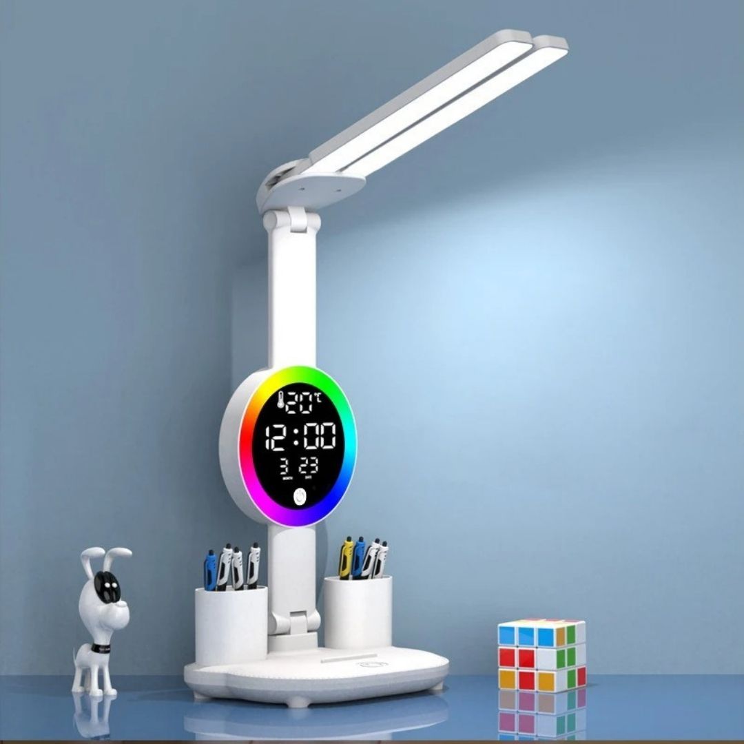 Lampe de Bureau Multifonction – SmartDeskGlow™