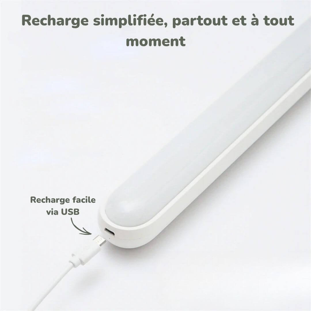 Lampe de Bureau Murale LED Rechargeable – WallGlow™
