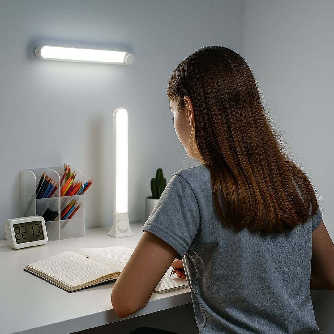 Lampe de Bureau Murale LED Rechargeable – WallGlow™