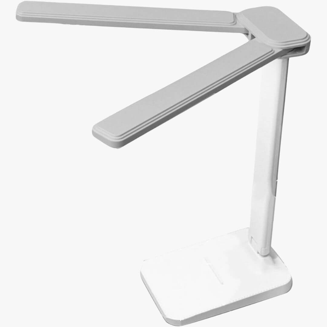 Lampe de Bureau Rechargeable à Double Tête – FlexiBright™