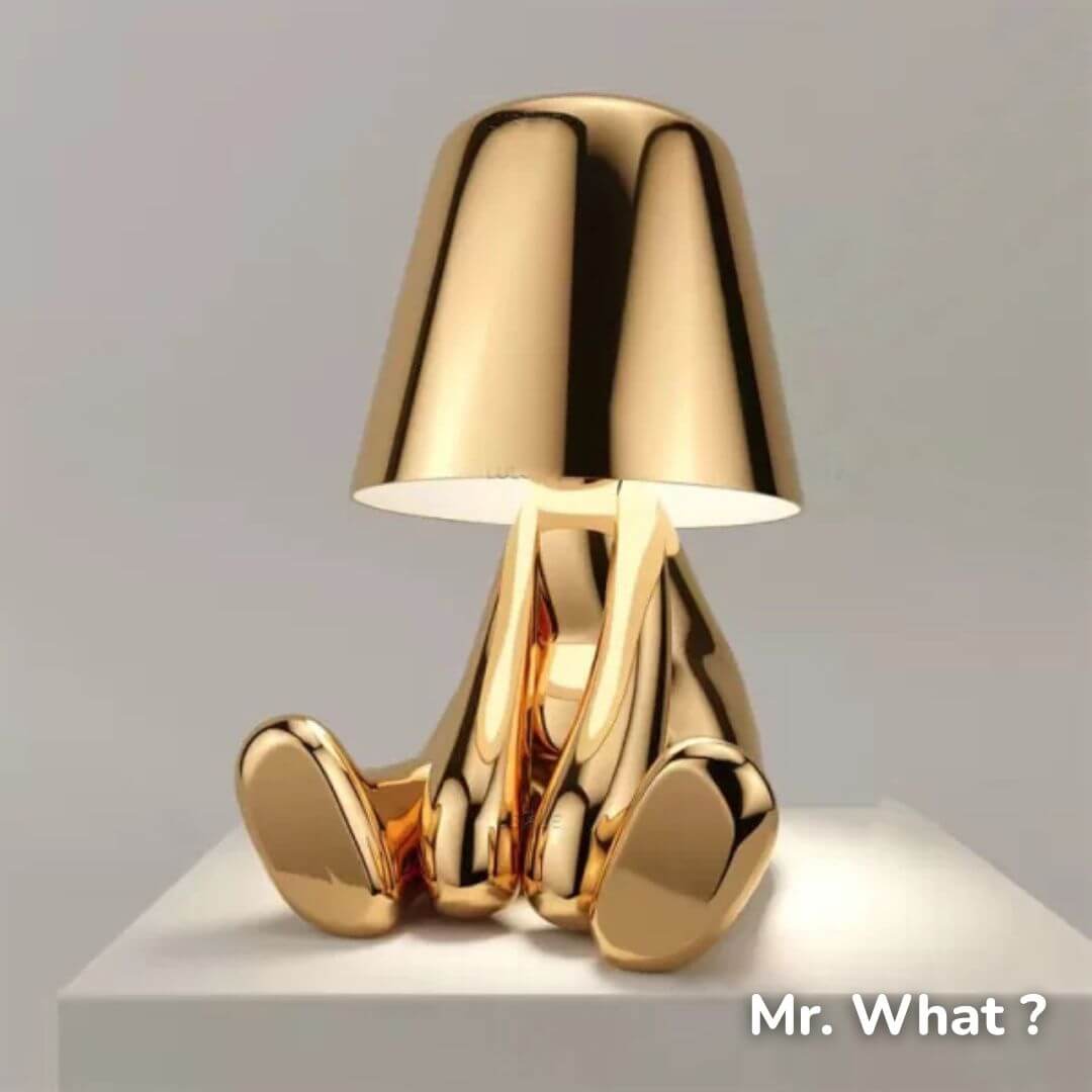 Lampe de Chevet Design Dorée – Mr. Gold Tactile™
