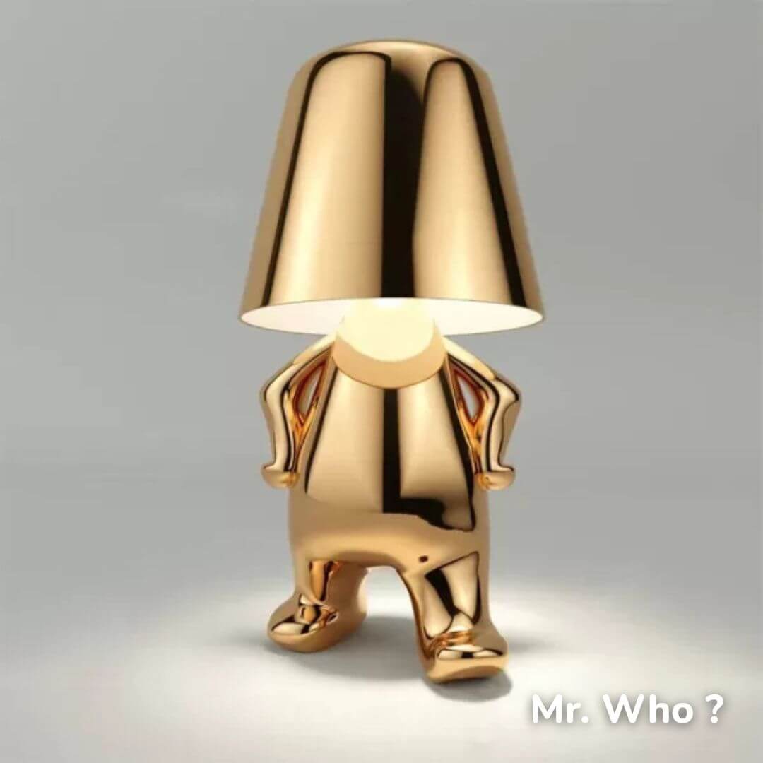 Lampe de Chevet Design Dorée – Mr. Gold Tactile™