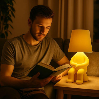 Lampe de Chevet Design – MoodBuddy™ Jaune
