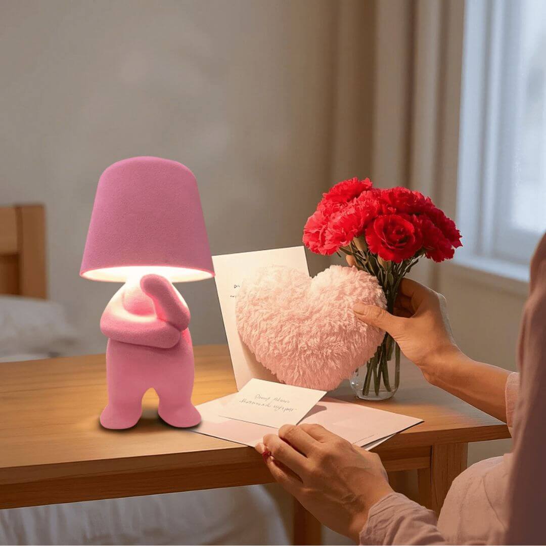 Lampe de Chevet Design – MoodBuddy™ Rose