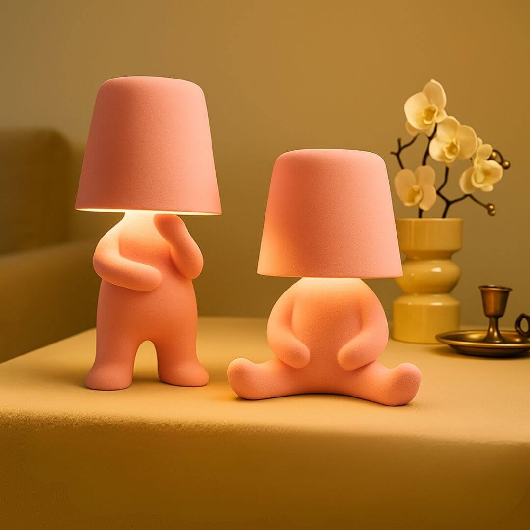Lampe de Chevet Design – MoodBuddy™ Rose