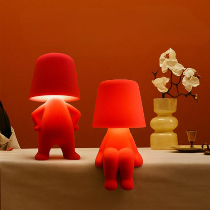 Lampe de Chevet Design – MoodBuddy™ Rouge