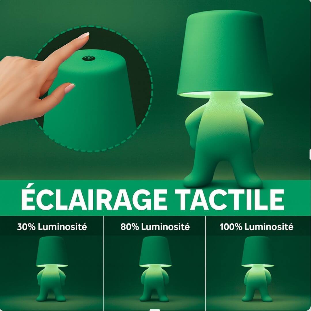 Lampe de Chevet Design - MoodBuddy™ Vert