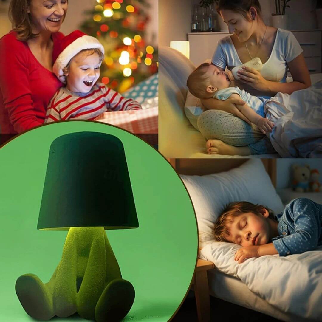 Lampe de Chevet Design - MoodBuddy™ Vert