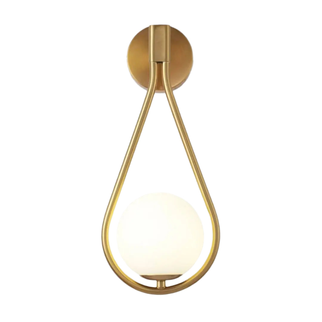 Elegant LED Wall Light – Luxury Design Loop – Veilleuse cocon