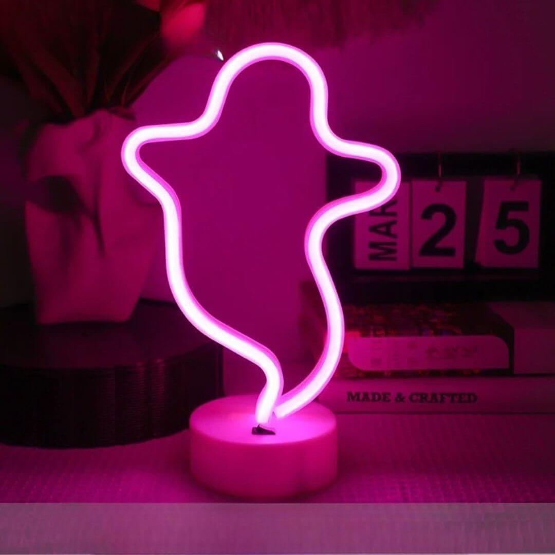 lampe-de-chevet-neon-fantome-enfant