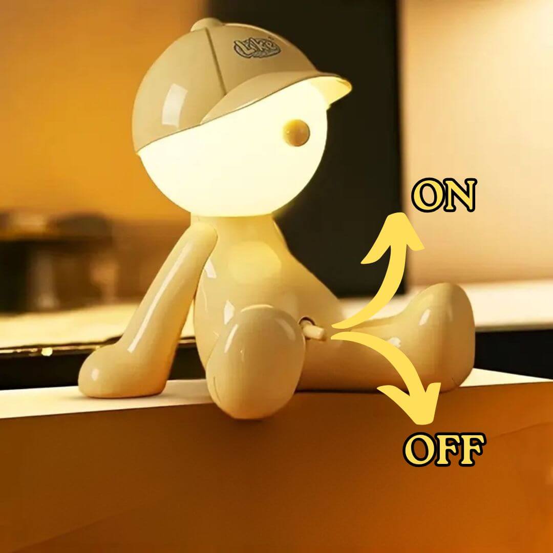 Lampe de Table Assise & Décontractée – ChillBoy™