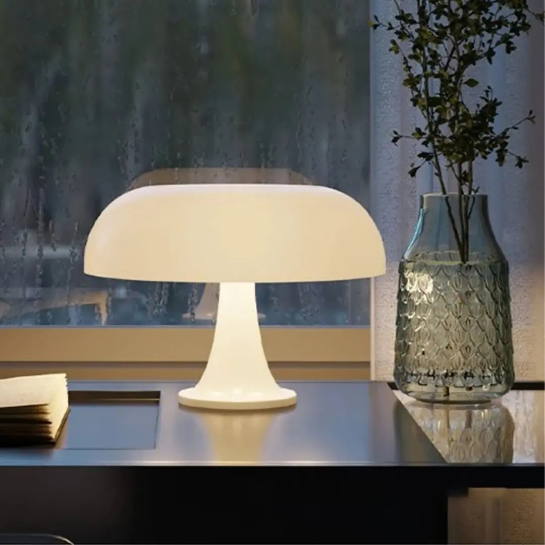 lampe-de-table-design-champignon-blanc