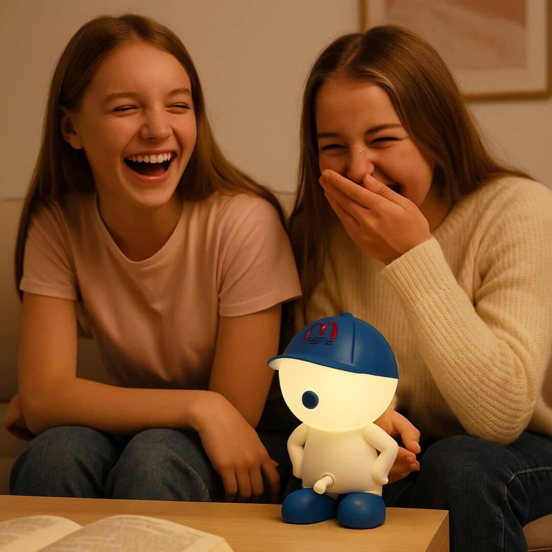 Lampe de Table Déco & Humoristique – FlipCap™