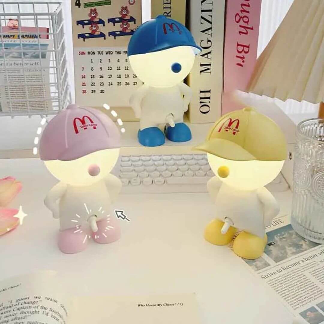 Lampe de Table Déco & Humoristique – FlipCap™