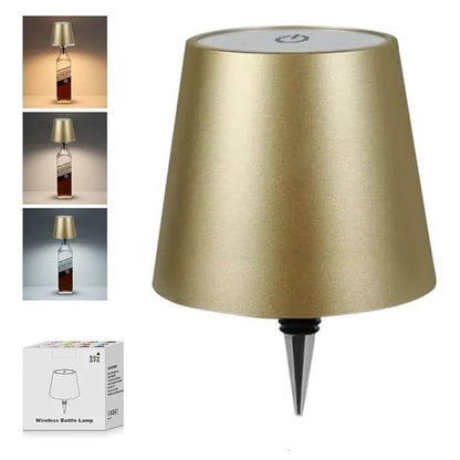 Lampe de Table Tactile Sans Fil – LumiBouchon™