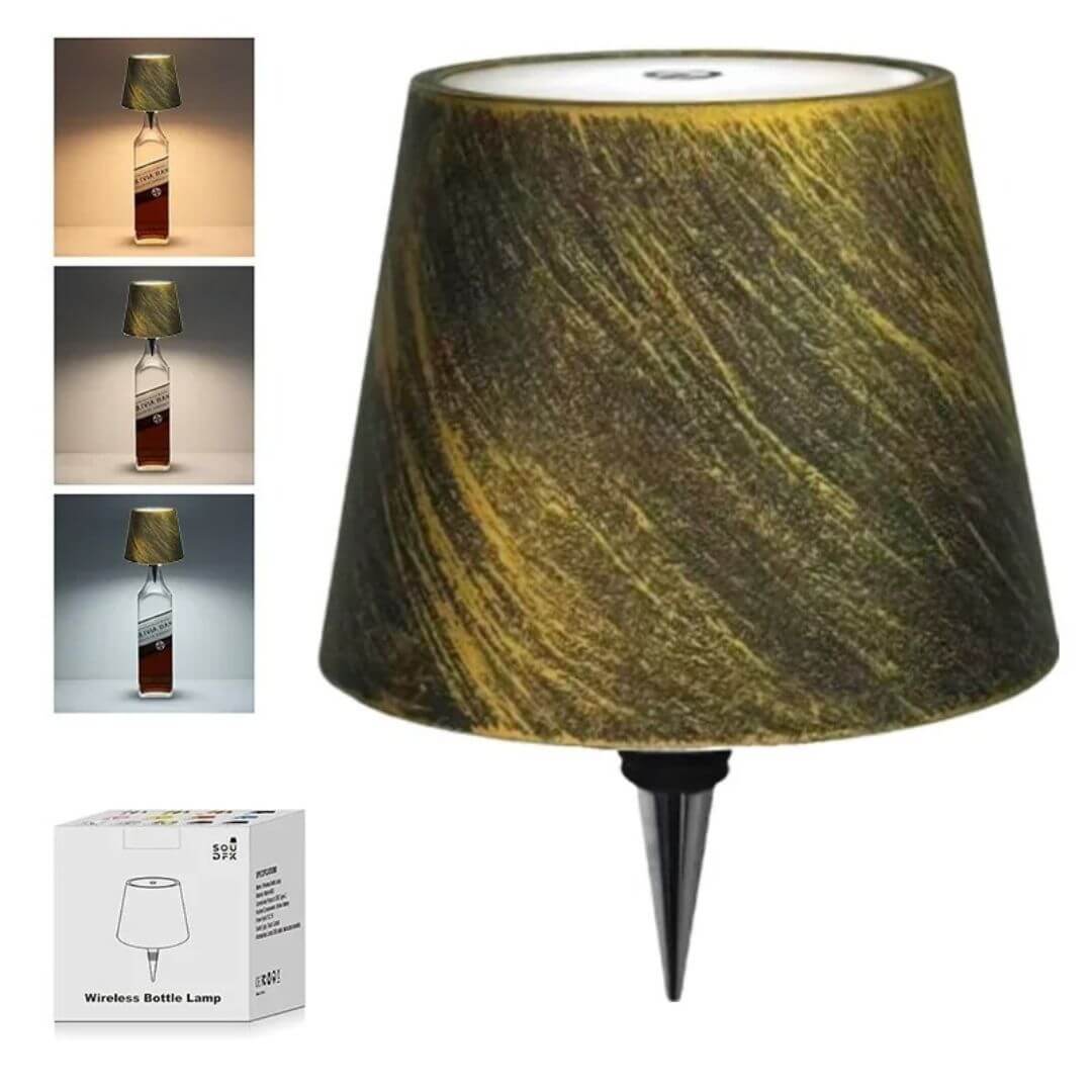 Lampe de Table Tactile Sans Fil – LumiBouchon™