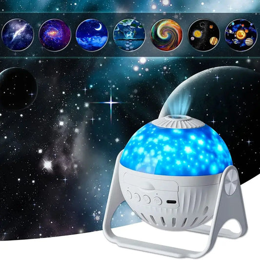 Projecteur Galaxie 13-en-1 avec rotation – Galaxium™-Veilleuse cocon