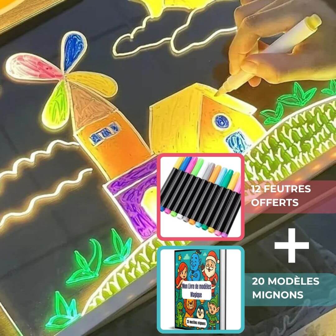 Tablette Lumineuse Éducative – LumiSketch™