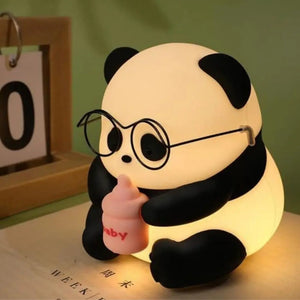Veilleuse Bébé avec 7 Couleurs LED - Baby Panda™-Veilleuse cocon