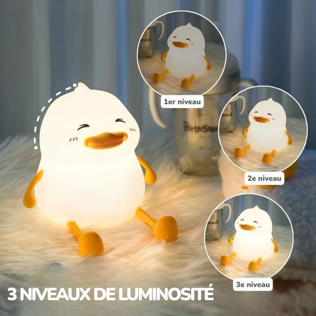 Veilleuse Canard Rigolo Enfant – DuckieDream™