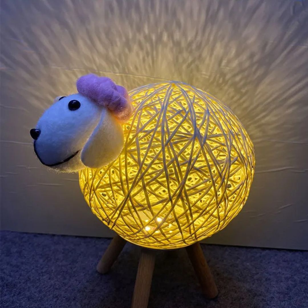 Veilleuse Enfant Animal Mouton RGB - CozySheep™