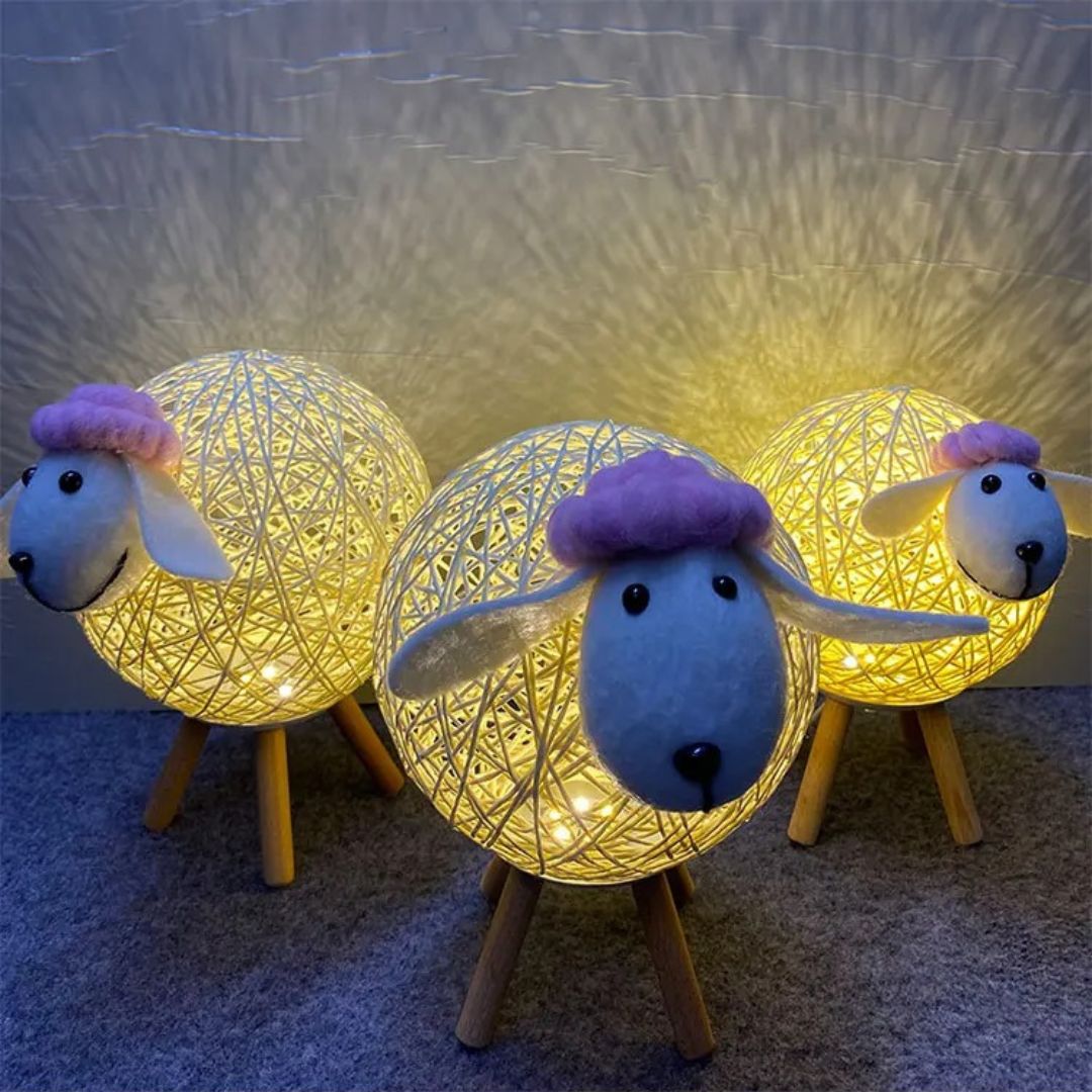 Veilleuse Enfant Animal Mouton RGB - CozySheep™