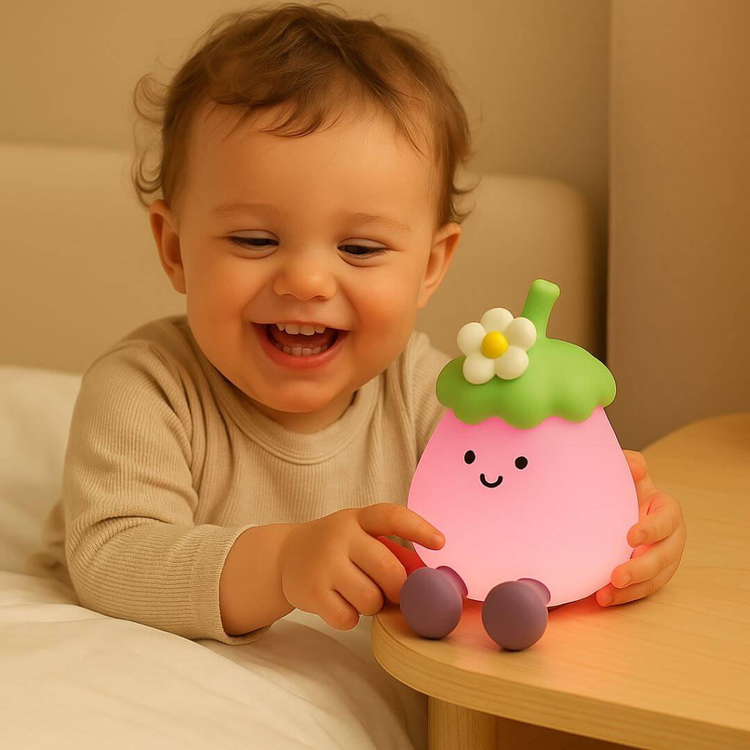 Veilleuse Enfant Aubergine - Eggplant Glow™