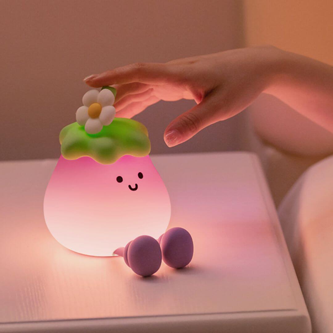 Veilleuse Enfant Aubergine - Eggplant Glow™