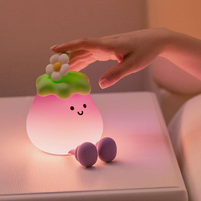 Veilleuse Enfant Aubergine - Eggplant Glow™