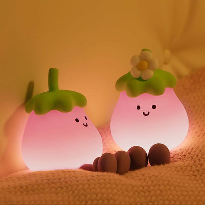 Veilleuse Enfant Aubergine - Eggplant Glow™