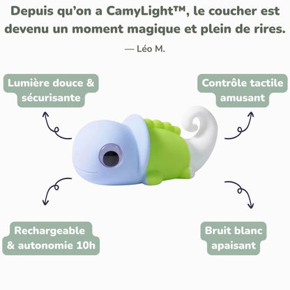 Veilleuse Enfant Caméléon - CamyLight™