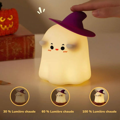 🎃 Veilleuse Enfant Fantôme Halloween - Ghostess™
