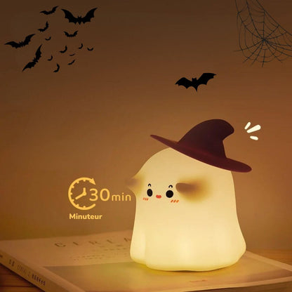 🎃 Veilleuse Enfant Fantôme Halloween - Ghostess™