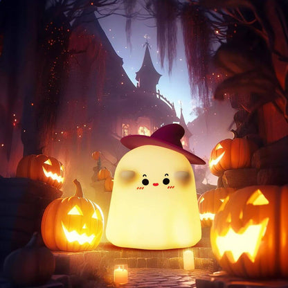 🎃 Veilleuse Enfant Fantôme Halloween - Ghostess™