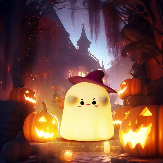 🎃 Veilleuse Enfant Fantôme Halloween - Ghostess™