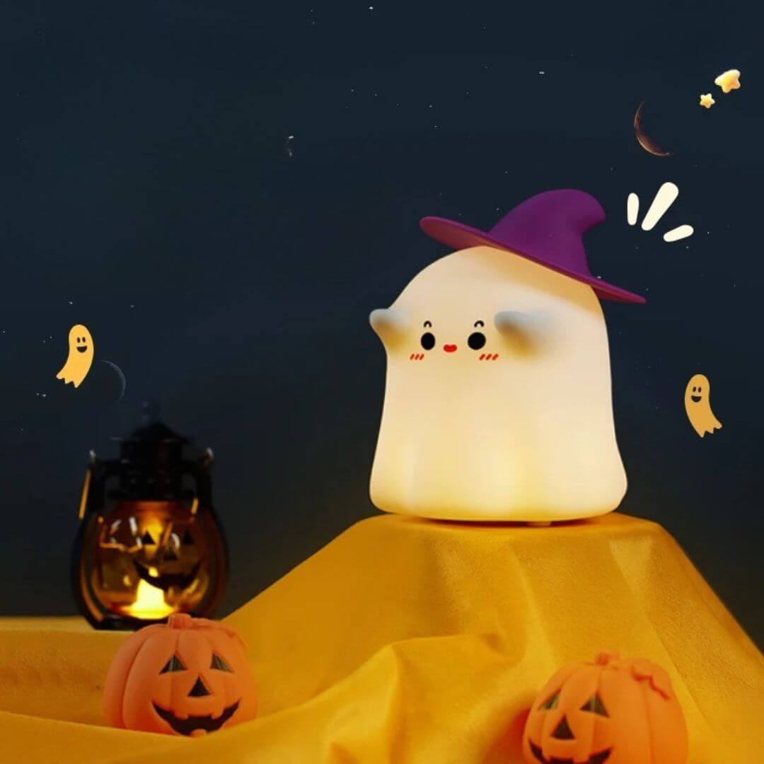 🎃 Veilleuse Enfant Fantôme Halloween - Ghostess™