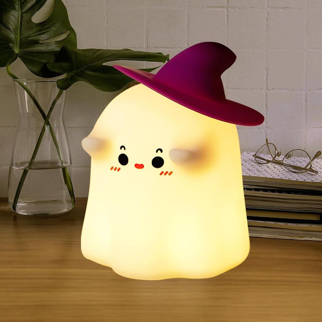 🎃 Veilleuse Enfant Fantôme Halloween - Ghostess™