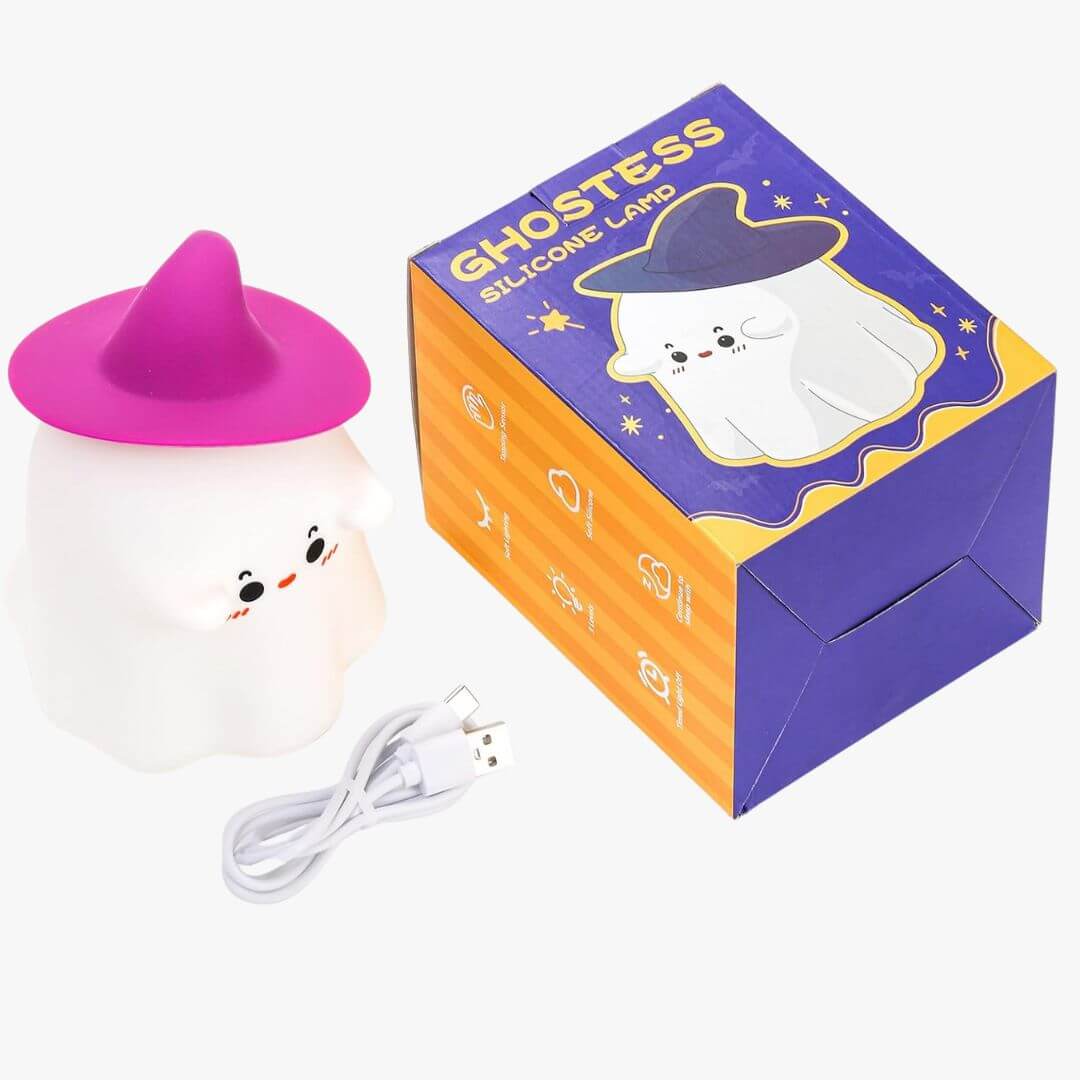 🎃 Veilleuse Enfant Fantôme Halloween - Ghostess™