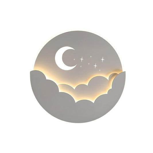 Veilleuse Murale Bébé Ciel Étoilé LED – Applique Décorative Lumineuse-Veilleuse cocon