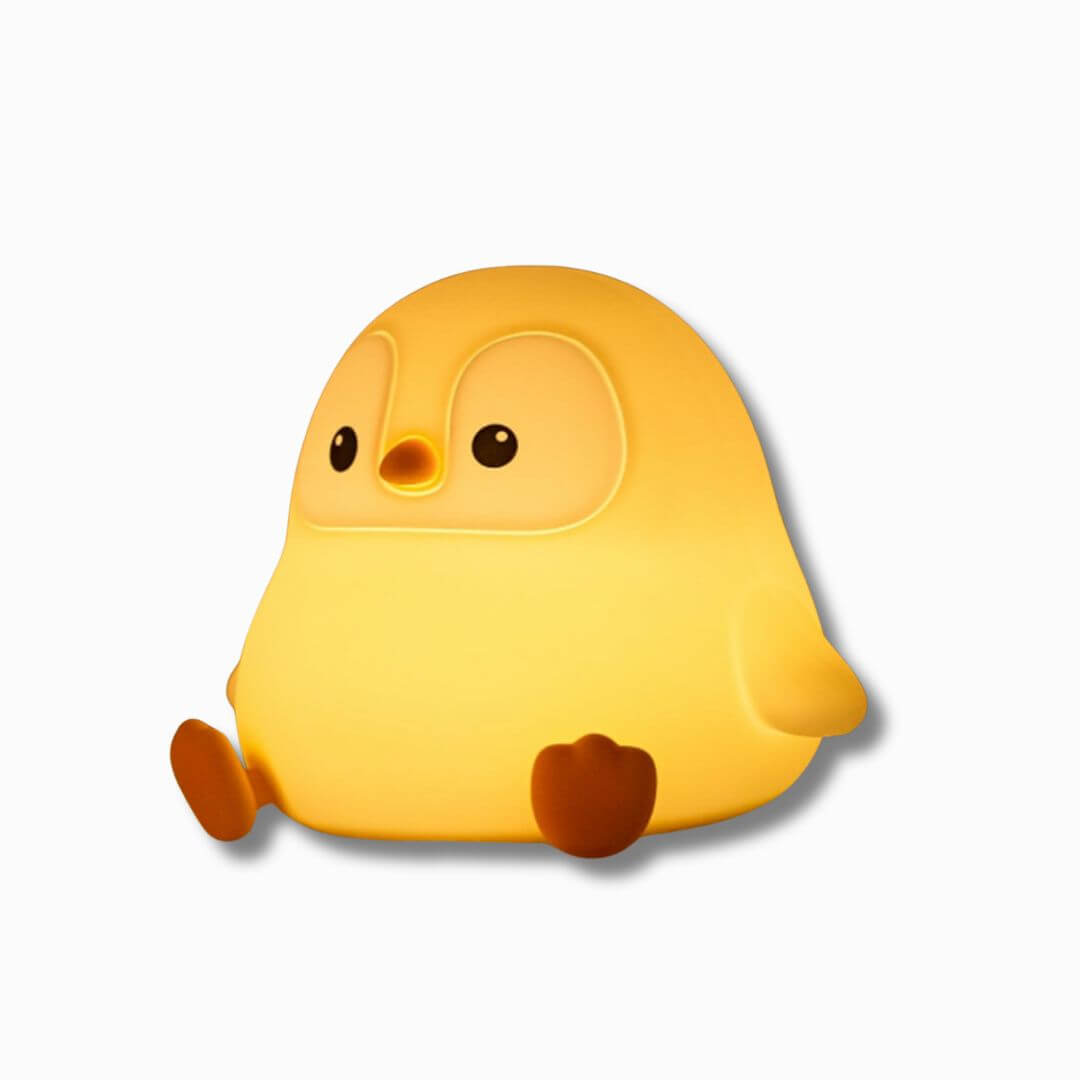 Veilleuse Pingouin Assis Enfant – LumiPenguin™