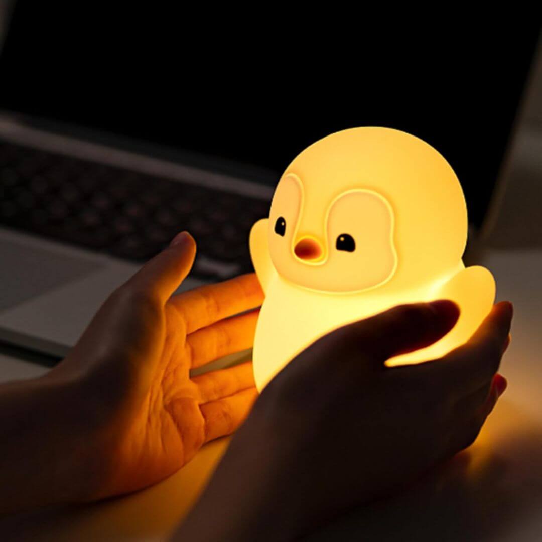 Veilleuse Pingouin Debout Enfant – LumiPenguin™