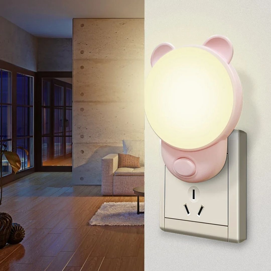Veilleuse Prise Lampe LED avec Capteur – Lumière Douce Automatique pour Maison-Veilleuse cocon
