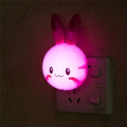 Veilleuse Prise Lapin LED – Lumière Douce pour les Nuits des Petits-Veilleuse cocon