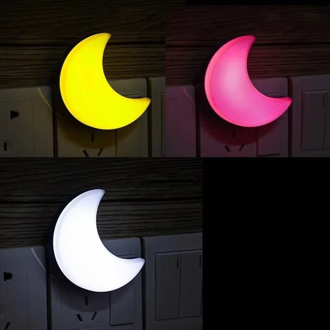 Veilleuse Prise LED Forme Lune – Allumage Automatique-Veilleuse cocon