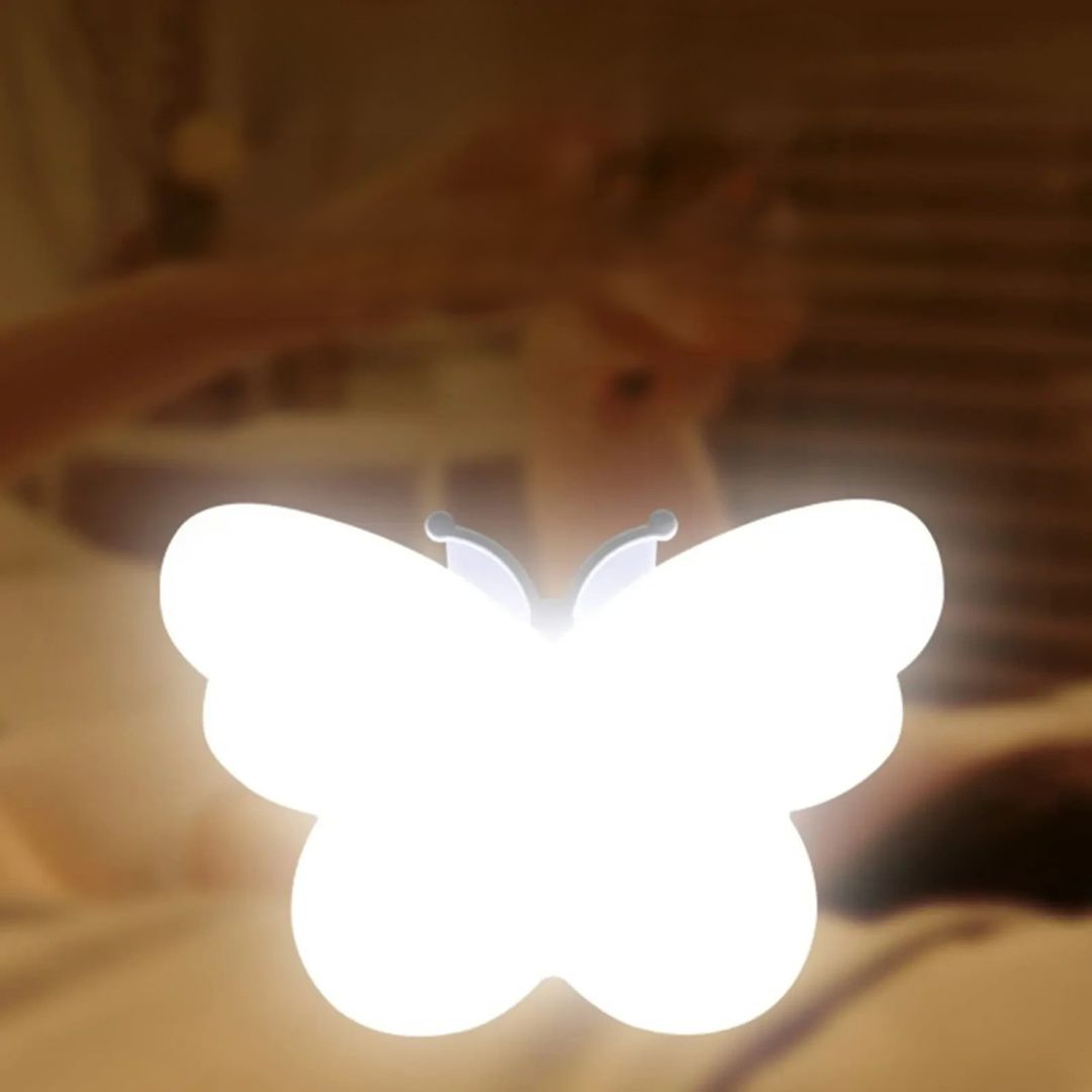 Veilleuse Prise LED Forme Papillon – Capteur Automatique de Lumière-Veilleuse cocon